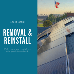 Removal and Reinstall Solar Panel