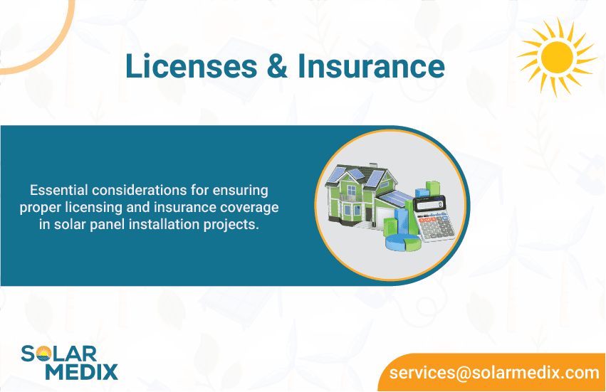 Licenses & Insurance | Solar Medix