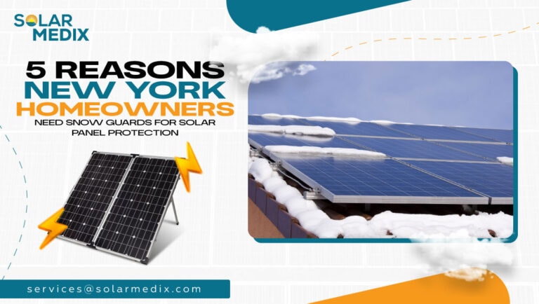 5 Reasons New York Homeowners Need Snow Guards for Solar Panel Protection | Solar Medix