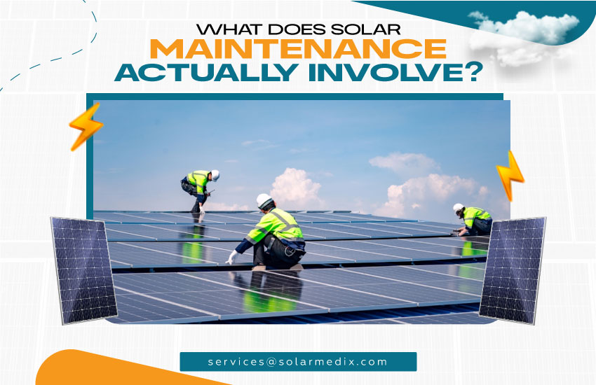 What Does Solar Maintenance Involve?
