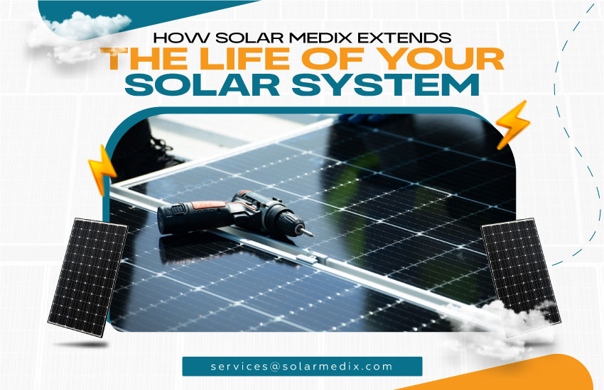 How Solar Medix Extends the Life of Your Solar System
Solar panels are a considerable financial commitment in your energy future, and you will obviously want to make sure they last for their maximum legitimate life so you can get the most out of your investment. However, their lifespan depends on a number of factors, including installation quality, climate, maintenance, and component health.
At Solar Medix, we understand the importance of maintaining your system to keep it functioning efficiently and increase its lifespan. Therefore, we offer routine inspections, services, upgrades when needed, and preventive maintenance that can help you get the most out of your solar system for decades. If you notice any sign of performance degradation, or simply want the reassurance that your solar panels are not just "working", but actually working effectively for you, no need to wait - contact Solar Medix today!
If you want your solar system to be healthy and functional, our certified tech team is at your service to assist you with their expertise. Our goal is to bring your solar system up to peak performance and keep it that way for the length of its usable life.
Our expert services include:
Professional Inspections: We perform expert inspections to identify errors that can influence performance.
Routine Cleanings: Our experts will regularly clean your panels to clear away dirt and debris, so they can continue to work at peak efficiency.
Component Replacements: To keep your system performing optimally, we can replace the inverters, wires, or mounts as needed.
Bird/Pest Deterrents: We provide guidance on the implementation of bird and pest control measures.
Panel Repositioning: We adjust your panels for optimal sun exposure, if needed.
Call (732) 474-1748 or visit our website for a free consultation today! We can help you prolong the grim of your solar system. Don't wait for the minor issues to escalate to major ones; get action now and keep your solar system running smoothly for years!