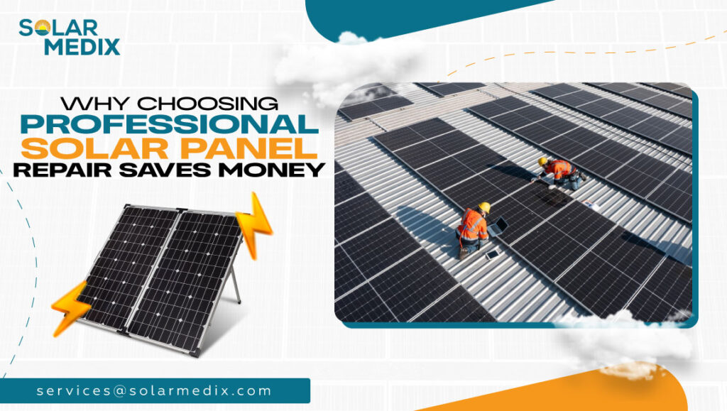 Why Choose Professional Solar Panel Repair Saves Money