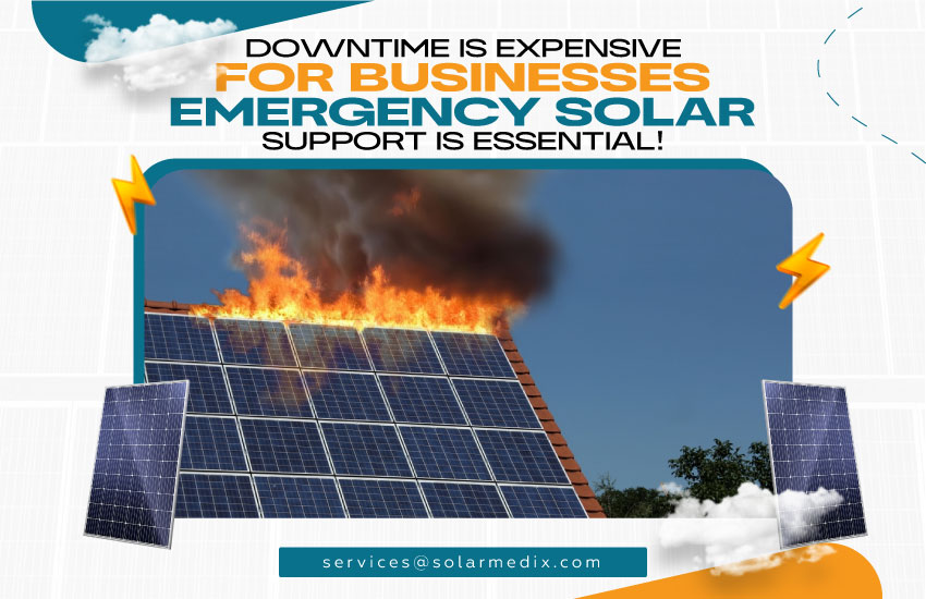 Downtime is Expensive for Businesses | Emergency Solar Support is Essential!
