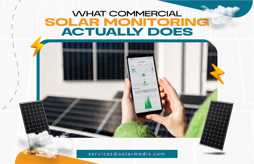What Commercial Solar Monitoring Actually Does