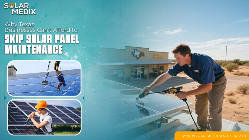 Why Texas Businesses Can’t Afford To Skip Solar Panel Maintenance