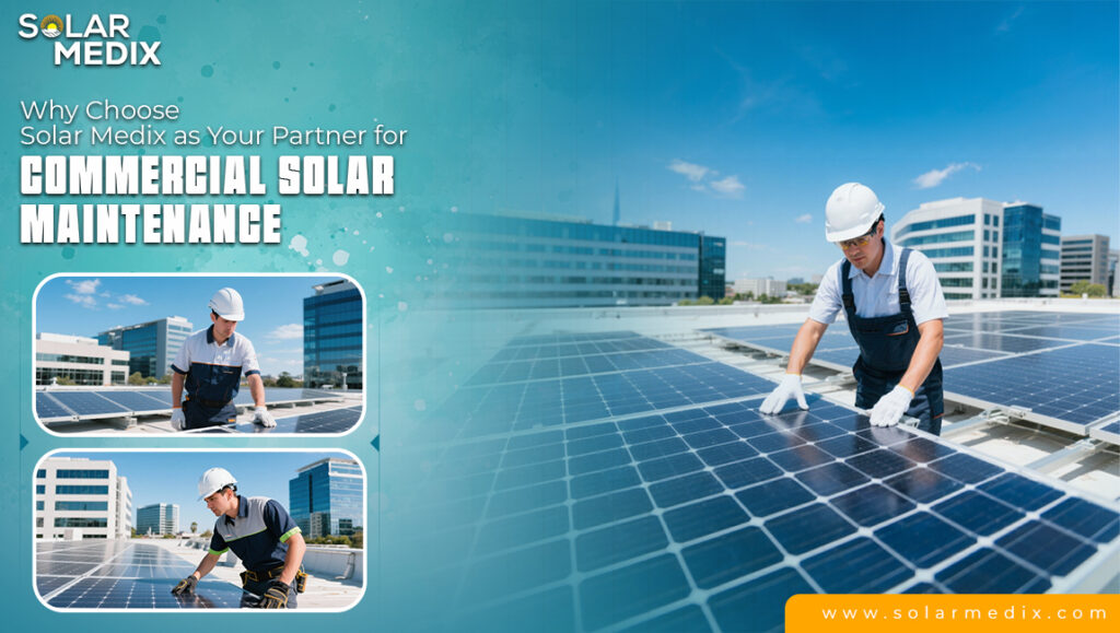 Why Choose Solar Medix as Your Partner for Commercial Solar Maintenance