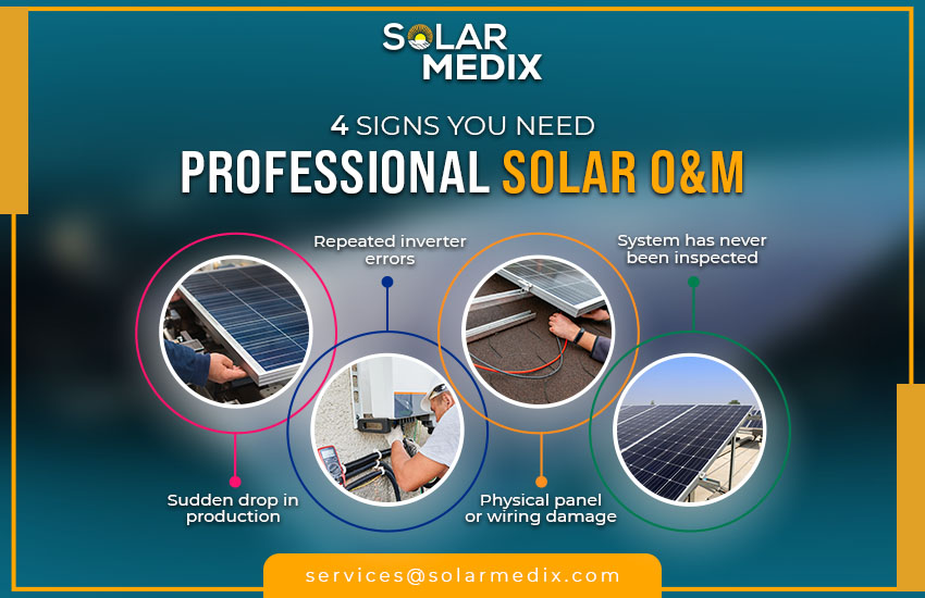 4 Signs You Need Professional Solar O&M
