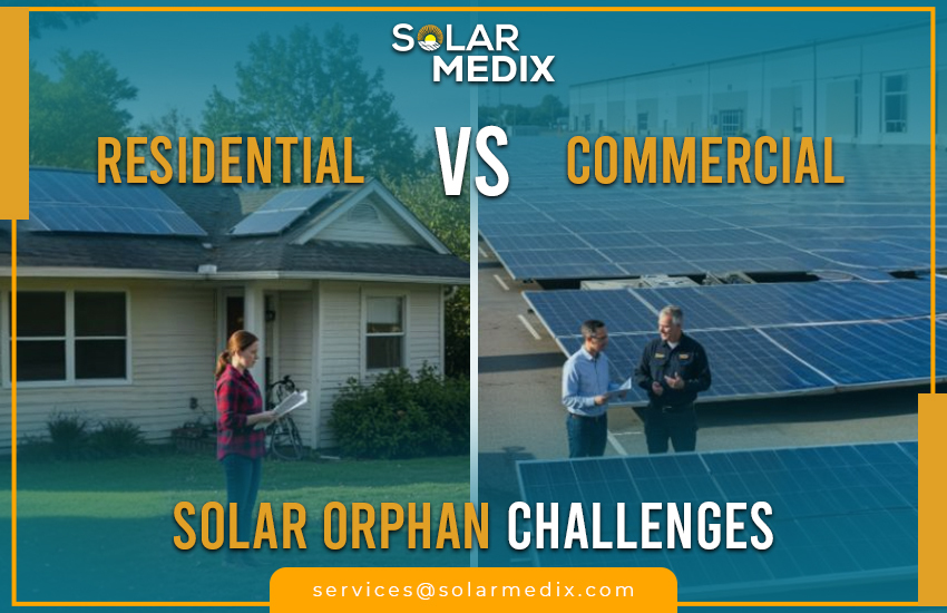 Residential vs Commercial Solar Orphan Challenges