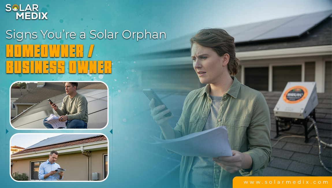 Signs You’re a Solar Orphan Homeowner/Business Owner