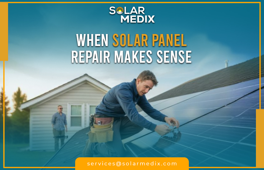 When Solar Panel Repair Makes Sense