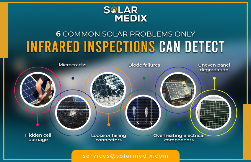6 Common Solar Problems Only Infrared Inspections Can Detect