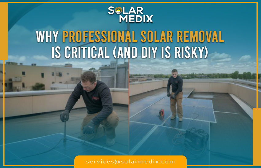 Why Professional Solar Removal Is Critical (And DIY Is Risky)
