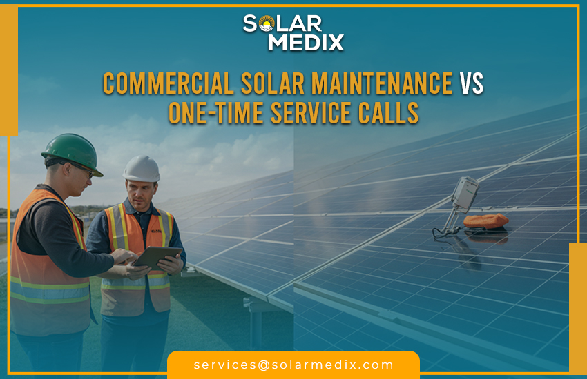 Commercial Solar Maintenance vs One-Time Service Calls