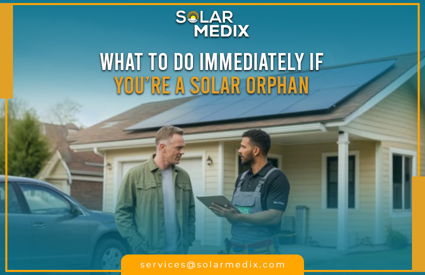 What to Do Immediately If You’re a Solar Orphan