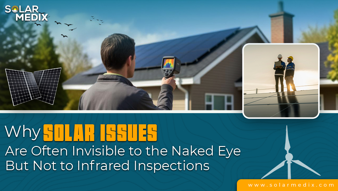 Why Solar Issues Are Often Invisible to the Naked Eye But Not to Infrared Inspections