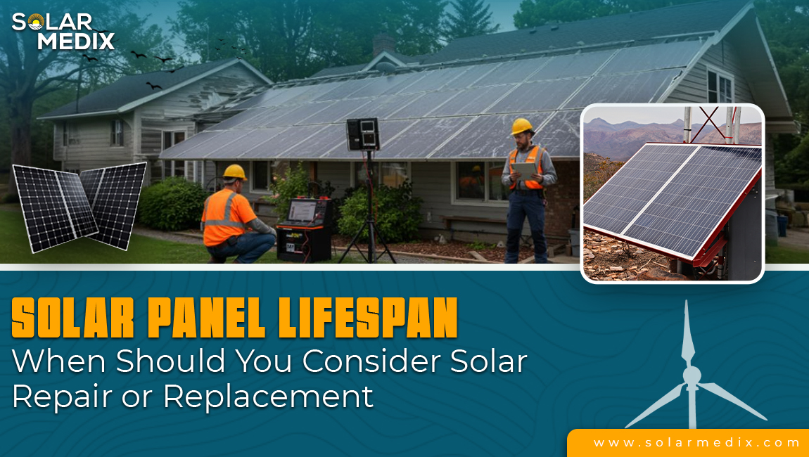 Solar Panel Lifespan — When Should You Consider Solar Repair or Replacement