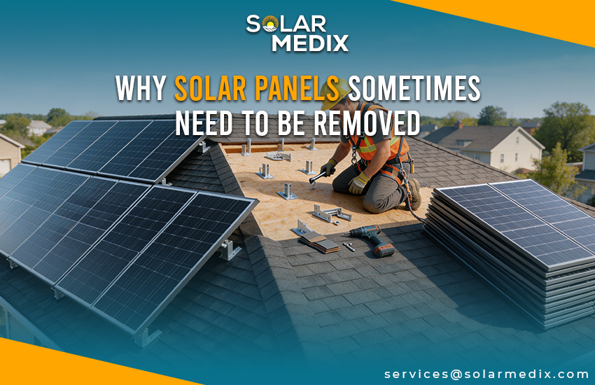 Why Solar Panels Sometimes Need to Be Removed