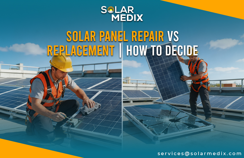 Solar Panel Repair vs Replacement | How to Decide
