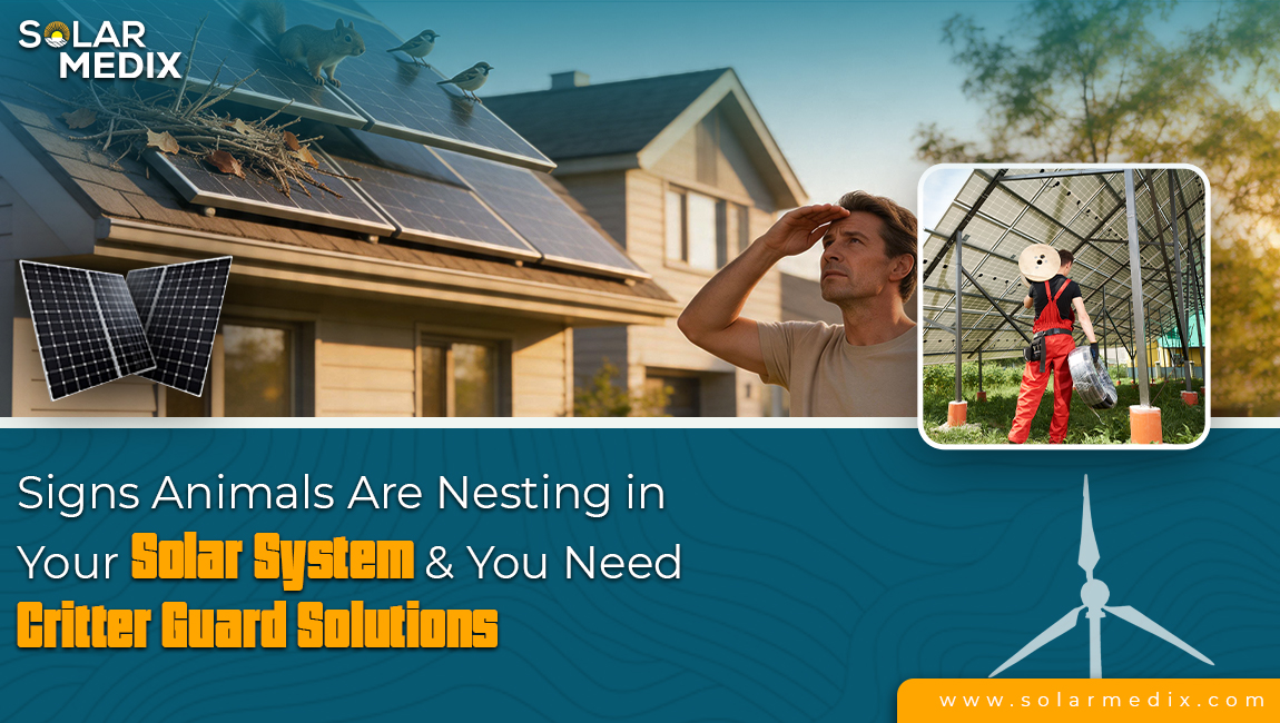 Signs Animals Are Nesting in Your Solar System & You Need Critter Guard Solutions