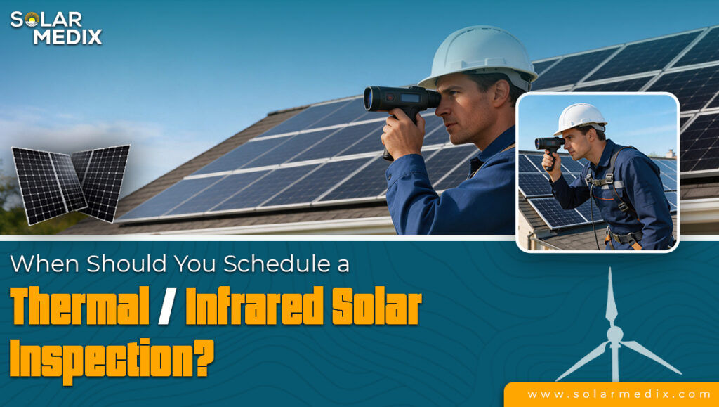 When to Schedule a Thermal / Infrared Solar Inspection