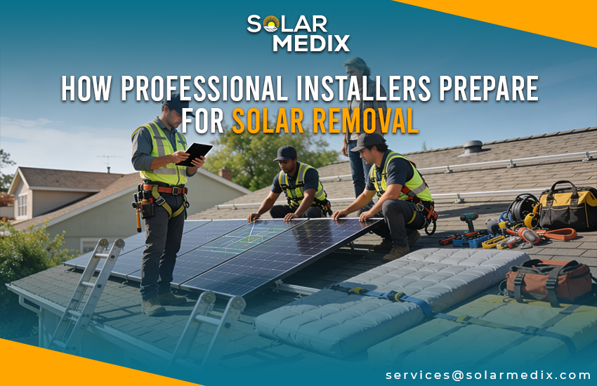 How Professional Installers Prepare for Solar Removal