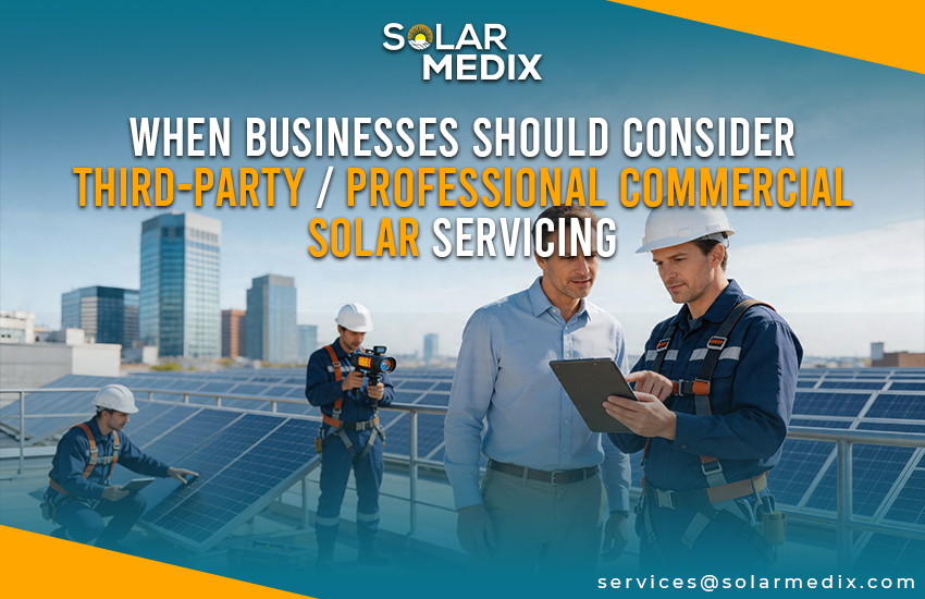When Businesses Should Consider Third-Party / Professional Commercial Solar Servicing
