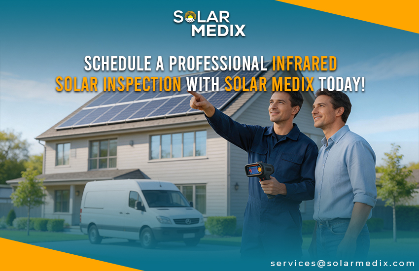 Schedule a Professional Infrared Solar Inspection with Solar Medix Today