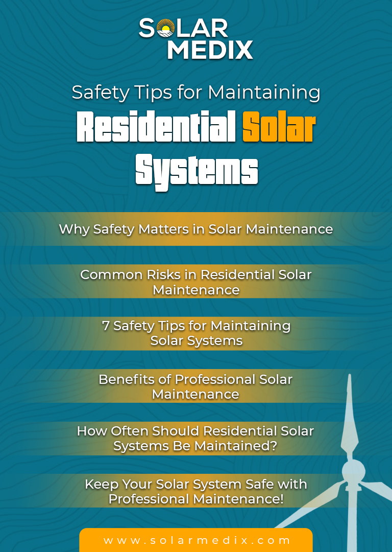 FAQs About Safety Tips for Maintaining Residential Solar Systems