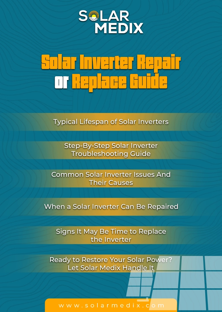 Solar Inverter Repair or Replace Guide