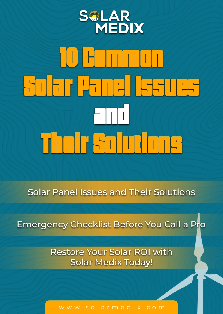 About - 10 Common Solar Panel Issues and Their Solutions