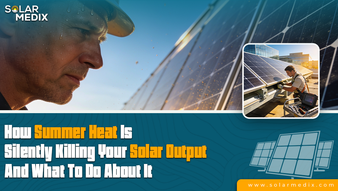 How Summer Heat Is Silently Killing Your Solar Output And What To Do About It