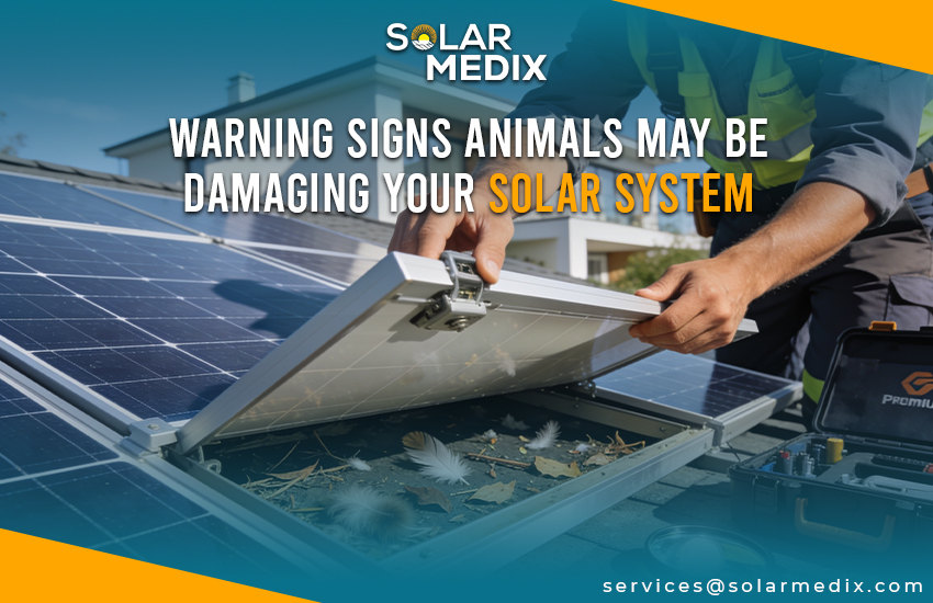 Warning Signs Animals May Be Damaging Your Solar System