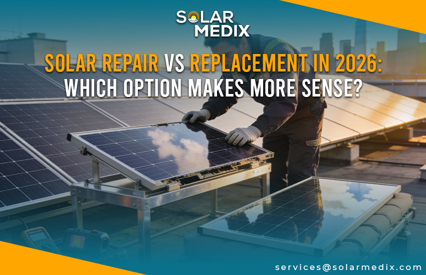 Solar Repair vs Replacement In 2026: Which Option Makes More Sense?