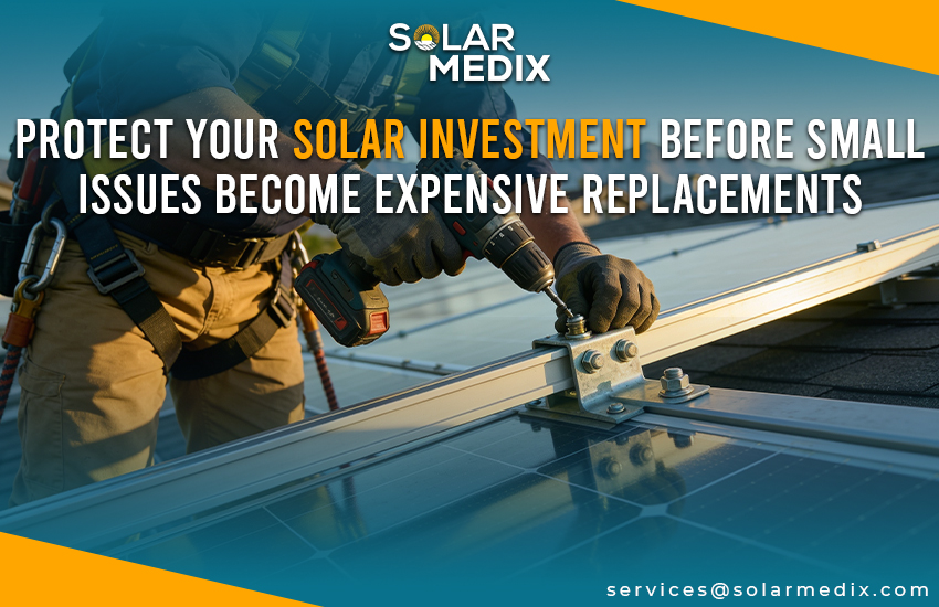 Protect Your Solar Investment Before Small Issues Become Expensive Replacements