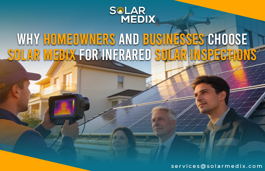 Why Homeowners And Businesses Choose Solar Medix For Infrared Solar Inspections