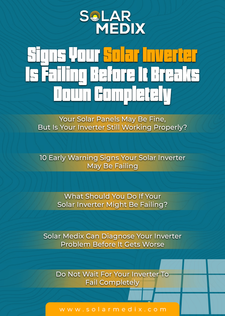 All About Signs Your Solar Inverter Is Failing Before It Breaks Down Completely