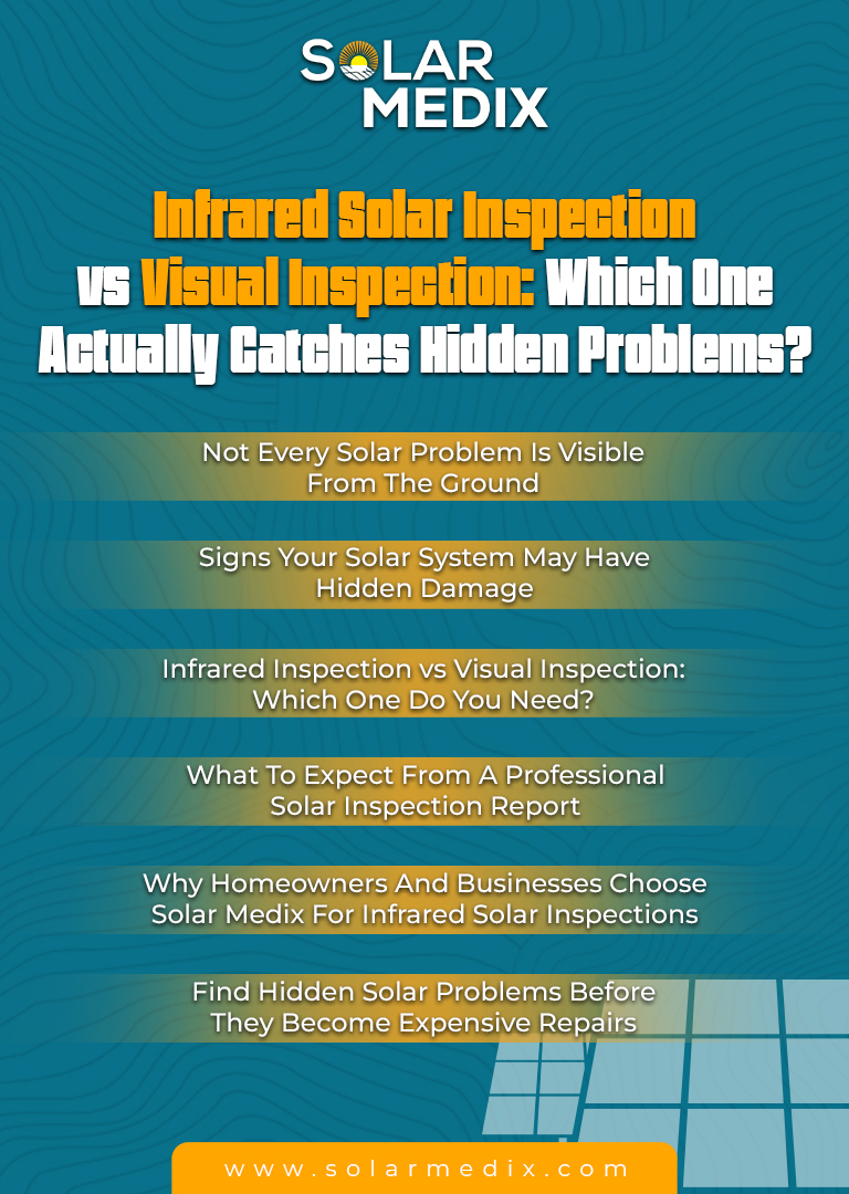 All About Infrared Solar Inspection vs Visual Inspection: Which One Actually Catches Hidden Problems?