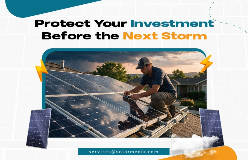 Solar Medix Post-Storm Inspections — Documented, Fast & Insurance-Ready