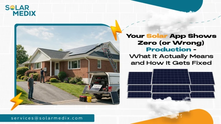 Your Solar App Says Zero Before You Panic, Here's What It Might Mean