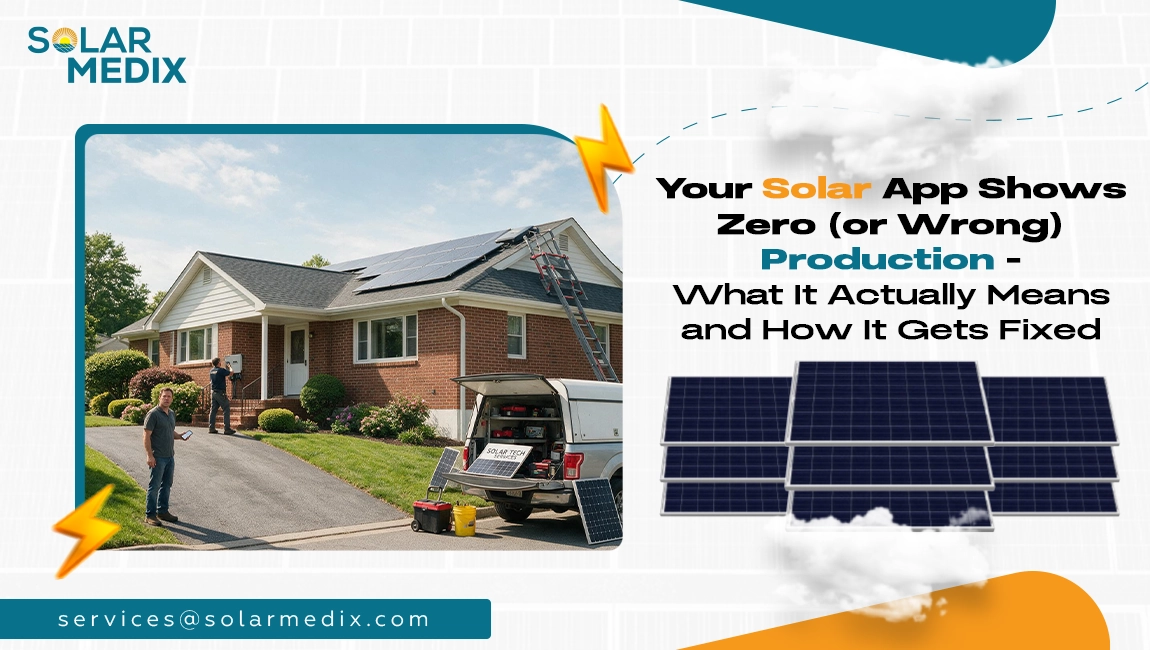 Your Solar App Says Zero Before You Panic, Here's What It Might Mean