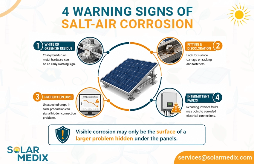 How Does Solar Corrosion Turn Into Hot Spots & Faults