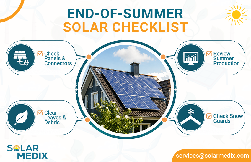 END-OF-SUMMER SOLAR MAINTENANCE