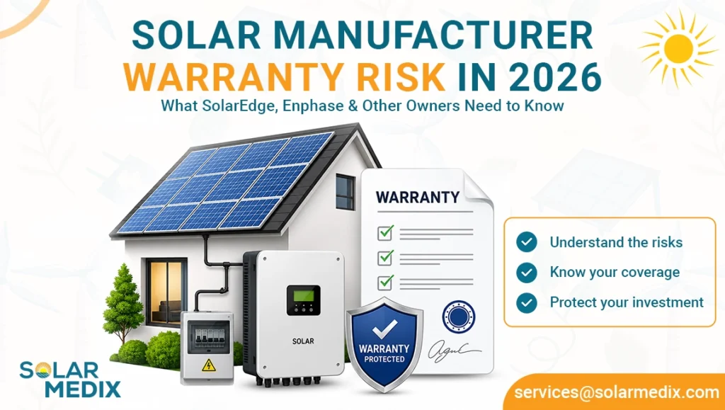 Solar Manufacturer Warranty Risk in 2026