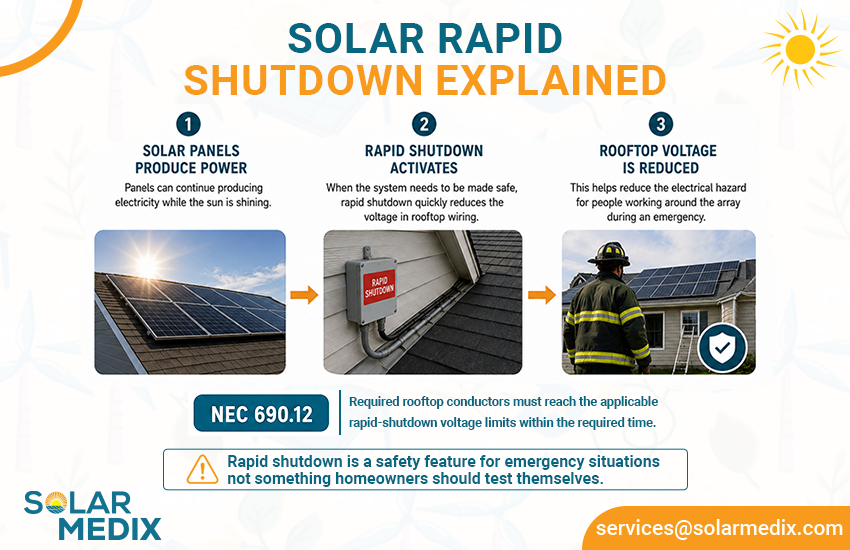 Solar Panel Fire Safety & Rapid Shutdown