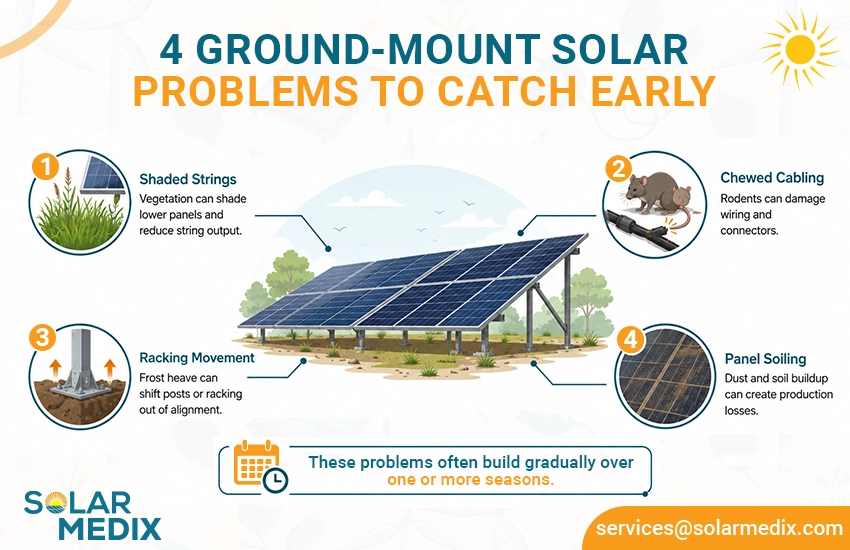 4 Key Areas of Ground-Mount Solar Maintenance