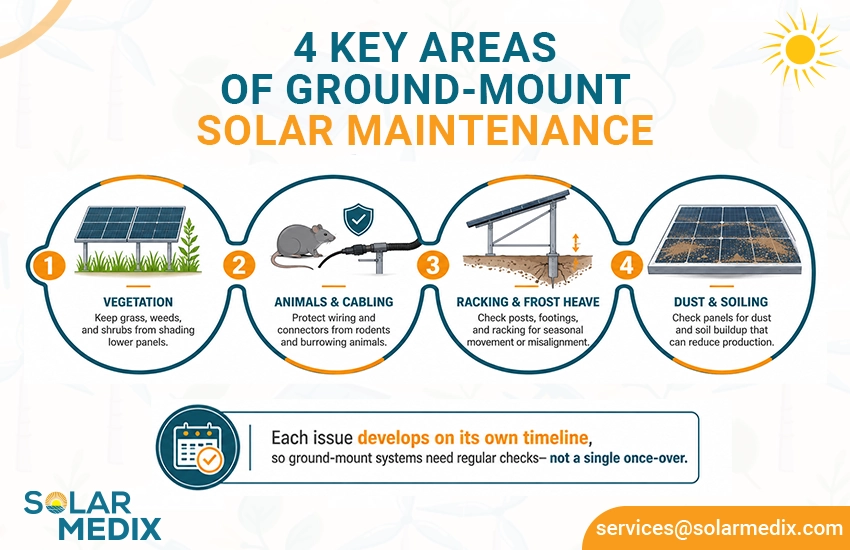 4 Ground-Mount Solar Problems to Catch Early