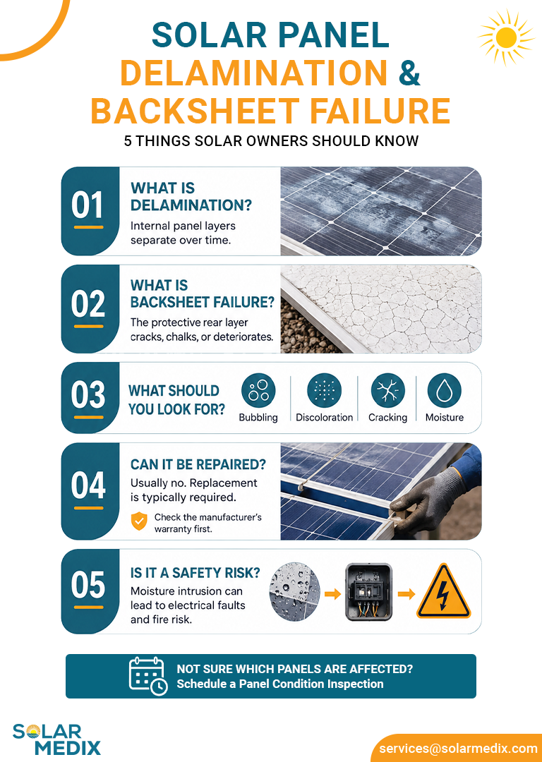 WARNING SIGNS OF PANEL DELAMINATION