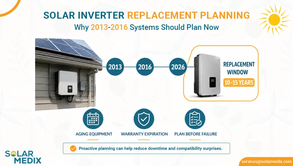 Solar Inverter Replacement Planning